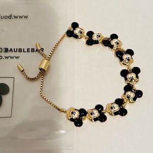 Baublebar NWT Disney Mickey Repeating Bracelet